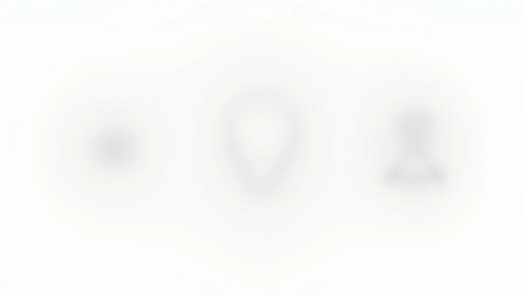 Trois icônes représentant la mesurabilité, la réalisme et la progression avec des symboles visuels clairs